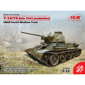 T-34/76 (pozna 1943 proizvodnja), S.V.II. Sovietski Srednji Tank