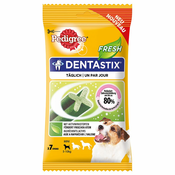 Pedigree Dentastix Fresh dnevna svežina - Za majhne pse (5–10 kg), 7 kosov