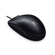 Miš žicni logitech b100 optical usb, crni