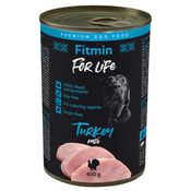 Varčno pakiranje Fitmin Dog For Life 12 x 400 g - Puran