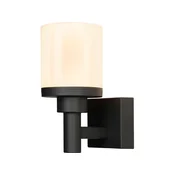 shumee Vrtna svetilka, fasadna, zunanja, stenska svetilka, črna, moderna, LED 12W Saponia Candellux