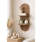 HANAH HOME Zidna polica Artmtkwll2D Oak