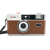 Agfaphoto fotoaparat na film 35mm - analogni fotoaparat (film in baterija nista priložena), rjava