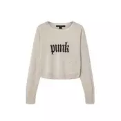 AllSaints Pulover DEETZ  črna / volneno bela