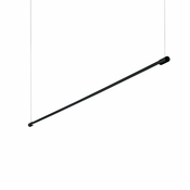 Ideal Lux - LED Lestenec na vrvici YOKO LED/16W/230V črna