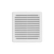 HACO Prezračevalna rešetka Ventilation grille - cover with mesh VM, 200 x 200 mm KB, white 0305