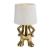 Rabalux Stona lampa Smurfy, 40W, 1xE14, 28cm, Zlatne boje
