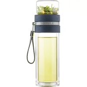 Style de Vie T-BOTTLE steklenica za čaj, džins modra, 265 mm, premer: 90 mm, prostornina: 0,30 l