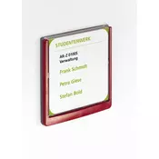 Informacijske tablice 4862 Click 149 x 148,5 mm