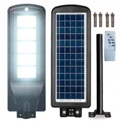 VELIKA SOLARNA LED ZUNANJA ULIČNA SVETILKA Z MOČNIM SENZORJEM ZA LUČ 900 W