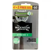Wilkinson Disposable Razor Xtreme 3 Black Edition 4+2