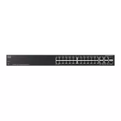 Cisco stikalo SRW2024-K9 V03 1U - 28-port Managed 10/100/1000 L3 Switch