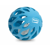 Karlie Gumijasta mrežna žoga z LED lučko v notranjosti 11,5 cm modra