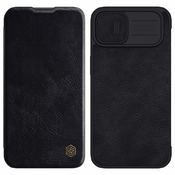 Nillkin Qin Pro Leather Case for iPhone 14 Plus, Black (6902048248977)
