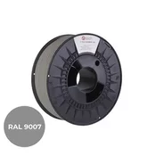 C-Tech PREMIUM LINE tiskalniški filament, PLA, siv aluminij, RAL9007, 1,75mm, 1kg