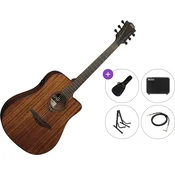 LAG Tramontane 98 T98DCE Premium SET Natural Elektroakustična dreadnought