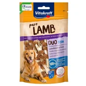 Priboljški za psa Pur Lamb duo Fish 80g Vitakraft - Jagnje/ovca - Mehki mesni priboljški - Vitakraft