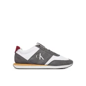 Calvin Klein Superge Retro Runner Band Lth-Su HM0HM02212 Siva
