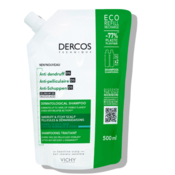 Vichy Dercos, šampon proti prhljaju za normalne in mastne lase - refil, 500 ml
