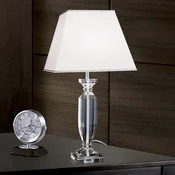ORION Trofej stolne lampe s kristalnim kromom/bijelom bojom - Dnevni boravak/blagovaonica - krom, prozirna, bijela