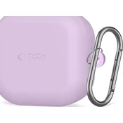 Maska TECH-PROTECT SILICONE HOOK SILIKONSKA ZAŠTITNA MASKA ZA SAMSUNG GALAXY BUDS 4 / 4 PRO, LAVENDER