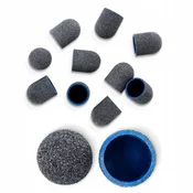 Aba Group Brusilni nastavki za pedikuro 13 mm, granulacija 120 - 10 kosov