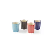 POLSPOTTEN Komplet skodelic Handpainted 210 ml 4-pack