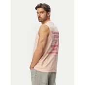 Jack & Jones Majica brez rokavov Cassis Washed Back 12295076 Svetlo oranžna Relaxed Fit