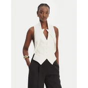 Elisabetta Franchi Telovnik GL-003-61E2-V290 Bela Regular Fit