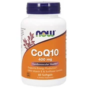 CoQ10 z lecitinom in vitaminom E, 400 mg - 60 mehkih gelov