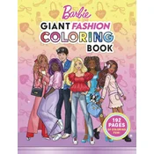 Barbie: Giant Fashion Coloring Book
