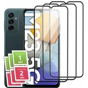 shumee 3x kaljeno steklo s polno pokrivnostjo za Samsung Galaxy M23 5G 5D