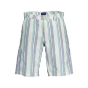 GANT MEN'S WHITE BERMUDA TROUSERS