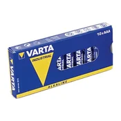 VARTA 400321111111 industrijske alkalne AAA (LR03) mikro-olovke baterije, 10 komada u pakiranju