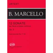 MARCELLO:12 SONATE OP.2 (7-12) FLUTE & PIANO
