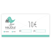 Hajdi - Darilni bon 10€