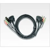 ATEN 2L-7D05U KVM kabel Črna 5 m