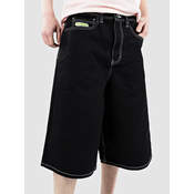 Empyre Ultra Loose Sk8 Denim W Embroidery Kratke hlace black