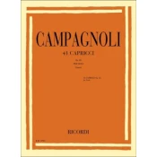 CAMPAGNOLI:41 CAPRICCI OP.22 PER VIOLA