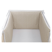 Bubaba by FreeON obroba za posteljo pikice beige