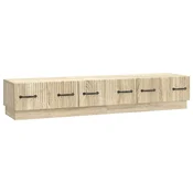 Vidaxl TV omarica Sonoma hrast 147 x 34,5 x 27 cm Inženirski les