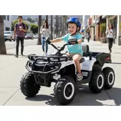 Veliki Off-Road Kvad Robust 4×4 – Beli (SM-26201B)