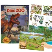 Dino World Crate your Dino Zoo, 200+ samolepek