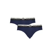 Trussardi Set muških slip gaca TRU2USP03, 2 komada, Plavi