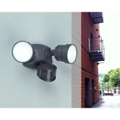 LUTEC LED zunanji stenski reflektor Shrimp II z detektorjem gibanja