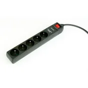 EEE EnerGenie SPF5-C-5 surge protector 5 AC outlet(s) 250 V 1.5 m Black