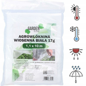 Garden Line AGROTEKSTILIJA 1,1 x 10 M POZIMSKA BELE 17g *2050