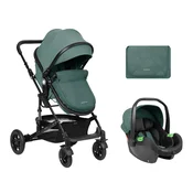 Kikka Boo Kolica Amaia Mint premium set 2in1 sa auto sedištem I-Size