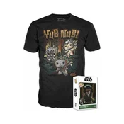 Funko Star Wars: Return of the Jedi - Village of Ewoks majica v škatli - L