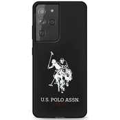 US Polo USHCS21LSLHRBK S21 Ultra G998 black Silicone Logo (USHCS21LSLHRBK)